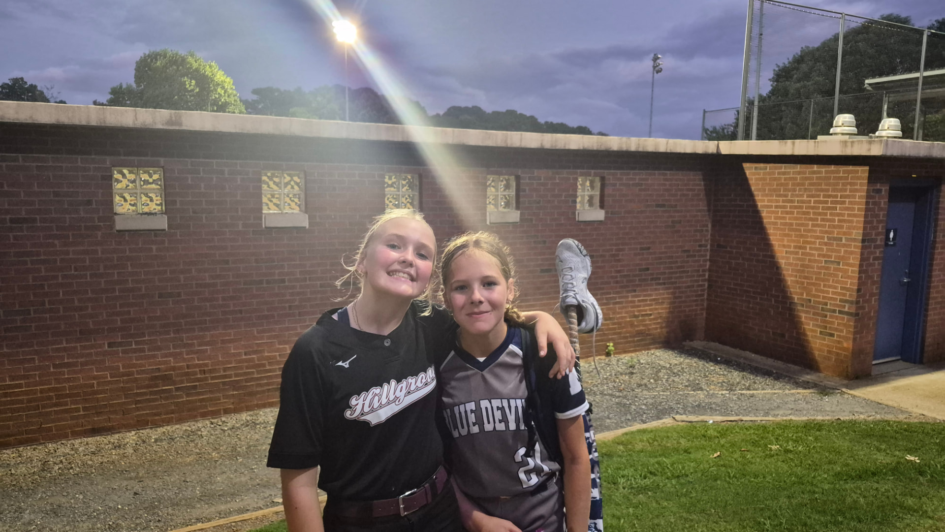 Crush teammates, opposite dugouts.